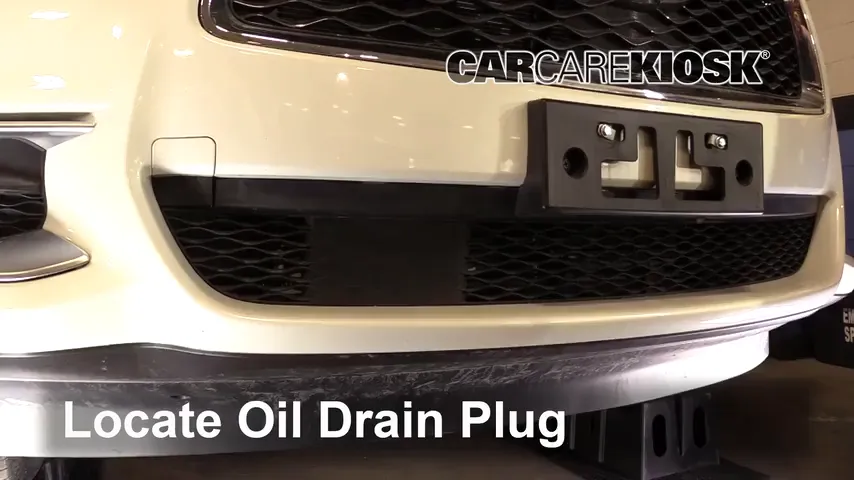2016 Infiniti QX60 3.5L V6 Oil Change Oil and Oil Filter